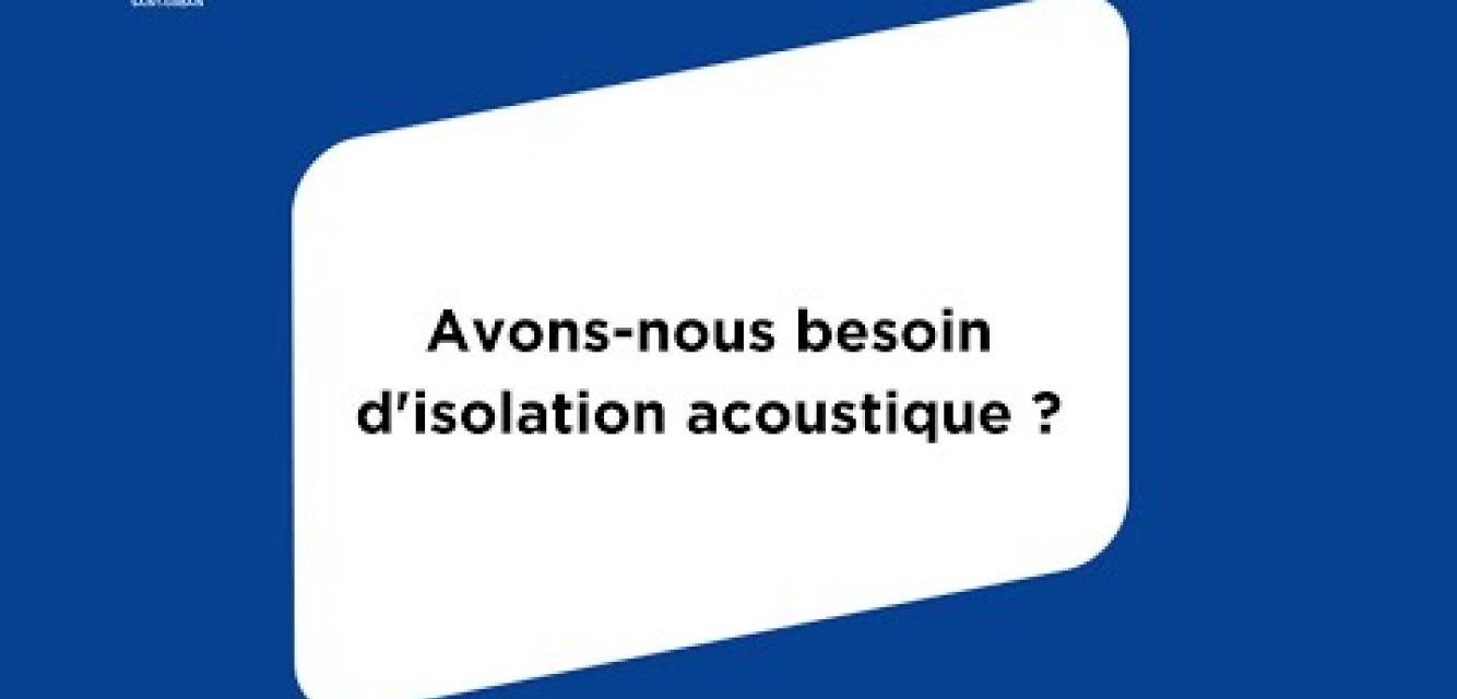 Preview image for the video "Dans quels cas avons-nous besoin d’isolation acoustique dans les espaces de bureau ?".
