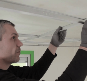 Montage d'une ossature Quick-Lock Clip-on