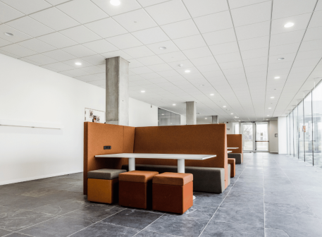 plafond acoustique Tonga blanc